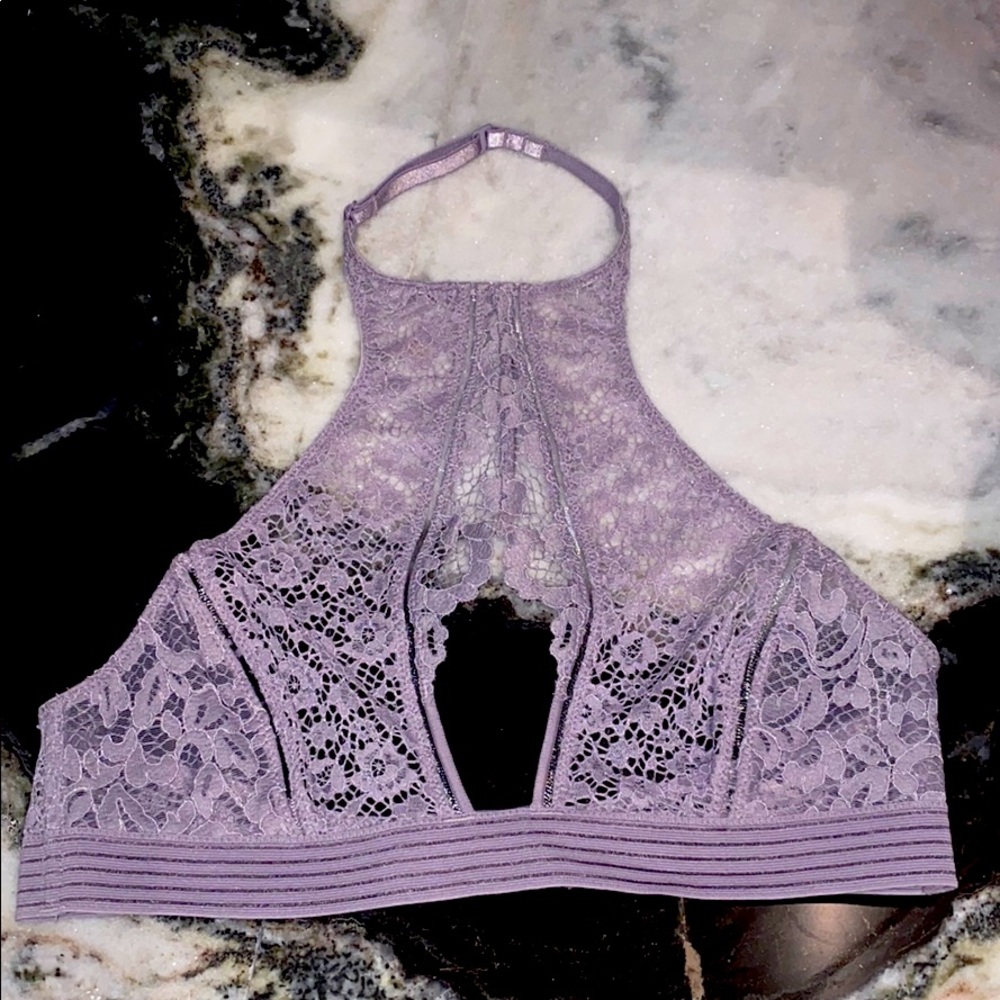 Victoria Secret High neck keyhole Bralette